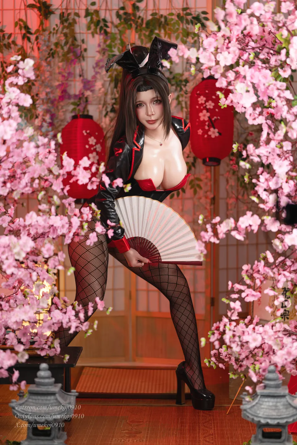 Umeko J Mai Shiranui Bunny Street Fighter 6 82P,6V 1 (82 photos) - Umeko j (Umeko J) - Photo 14 of 82