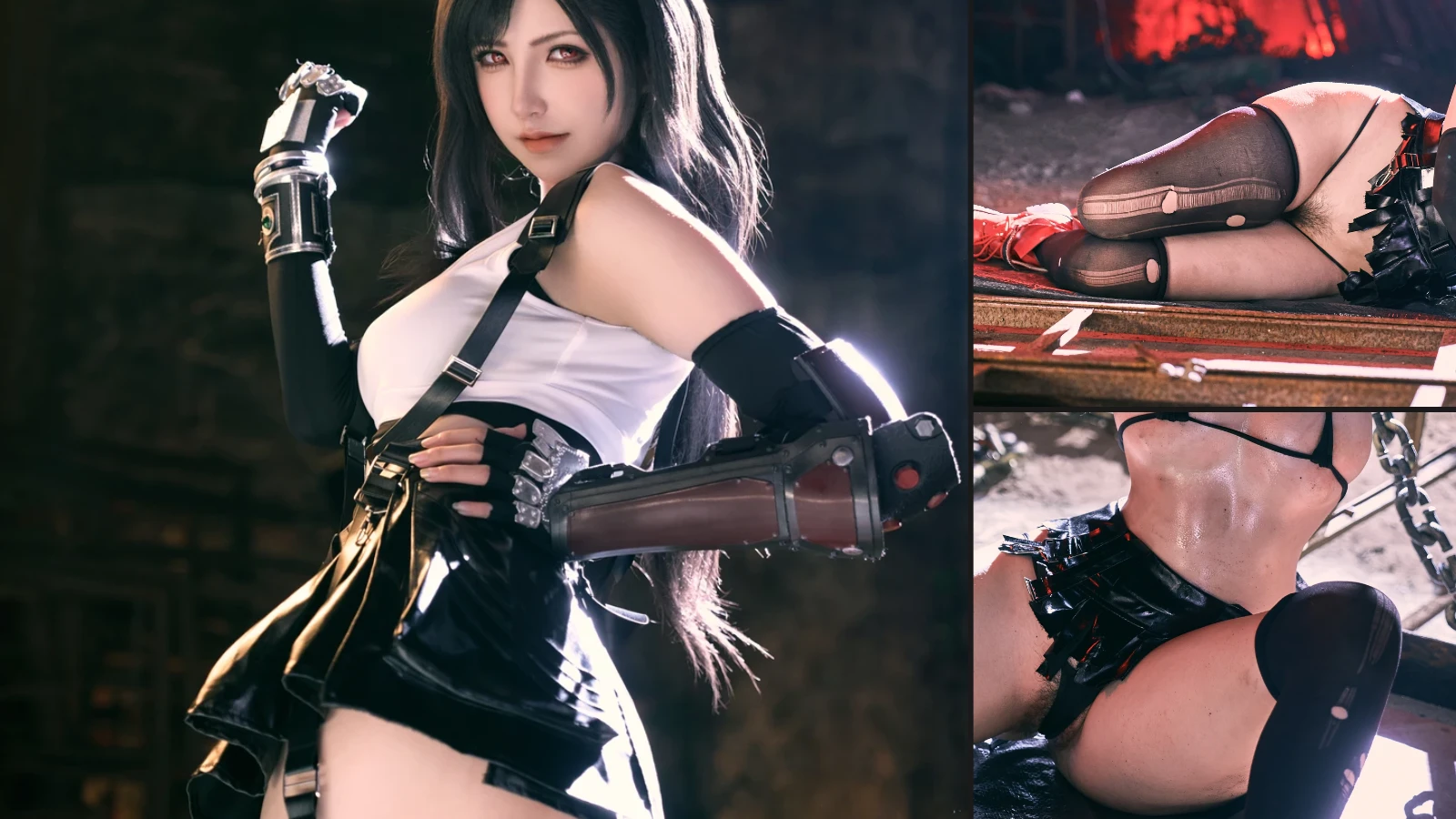 Coser@阿薰kaOri - 最终幻想 蒂法 (330 photos + 2 videos)