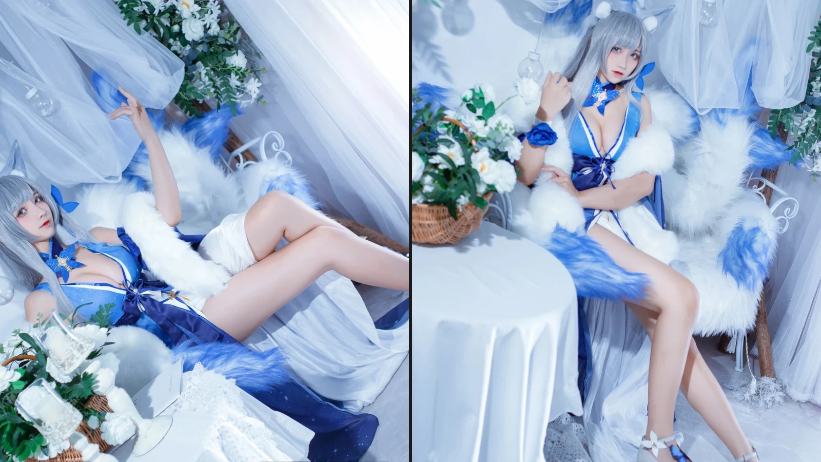 Coser@九曲Jean - No.111 碧蓝航线 信浓礼服 (9 photos)
