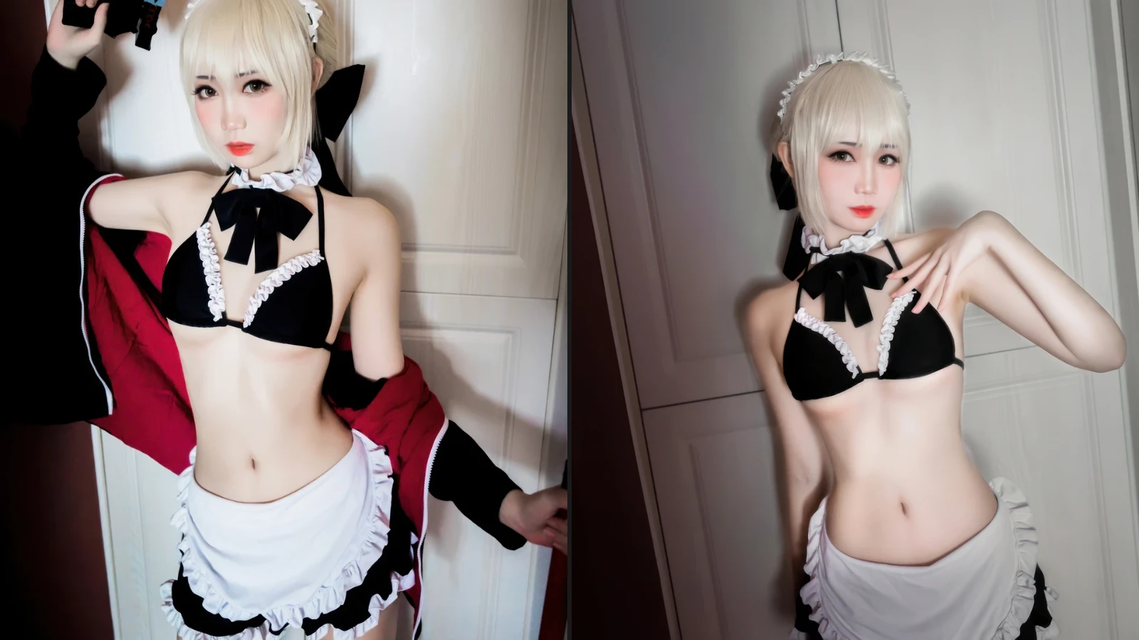 Coser@焖焖碳 - FGO 黑呆女仆 (21 photos)