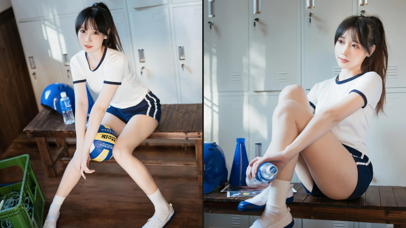 [gravure] 焖焖碳 - 体操服 (30 photos)