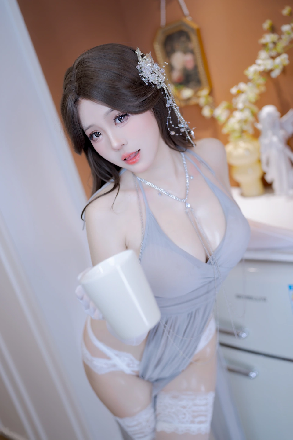 miko酱ww - The Wife's Duty (36 photos) - Mikojiang Ww (miko酱ww) - Photo 21 of 36