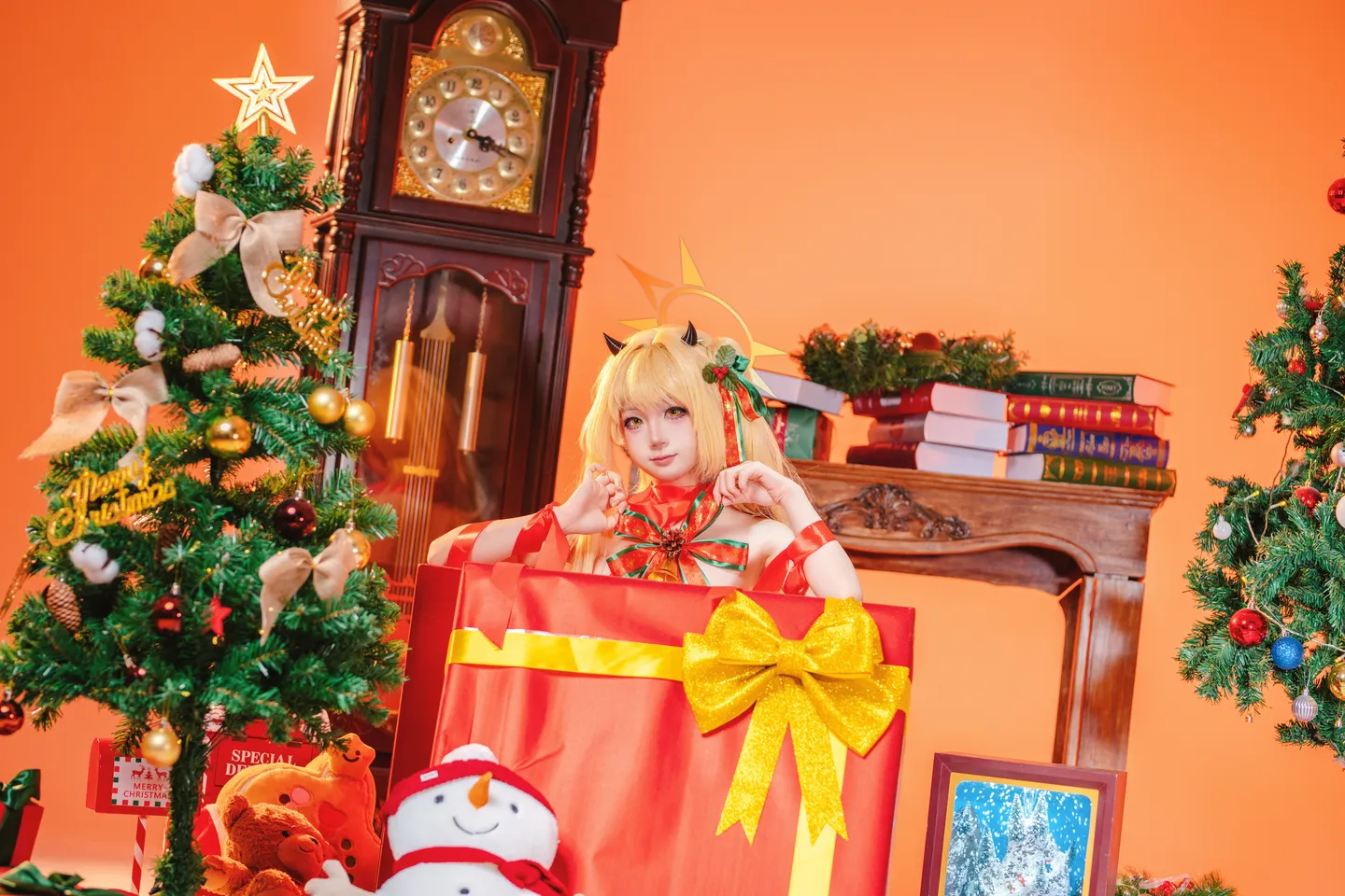 ran3 染三 - No.001 Christmas Ribbon Izumi (85 photos) - Ran3 (ran3) - Photo 5 of 85
