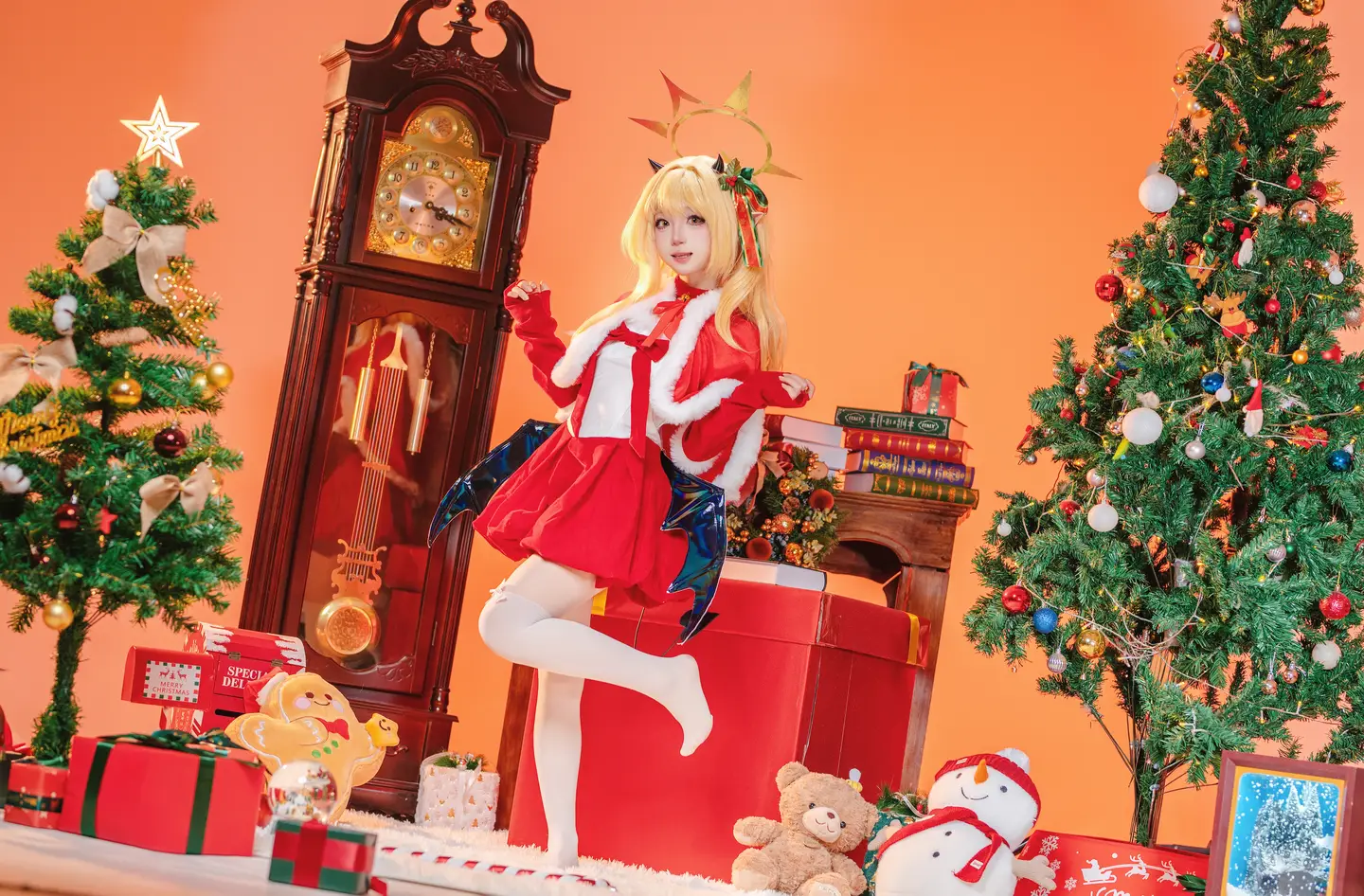 ran3 染三 - No.001 Christmas Ribbon Izumi (85 photos) - Ran3 (ran3) - Photo 7 of 85
