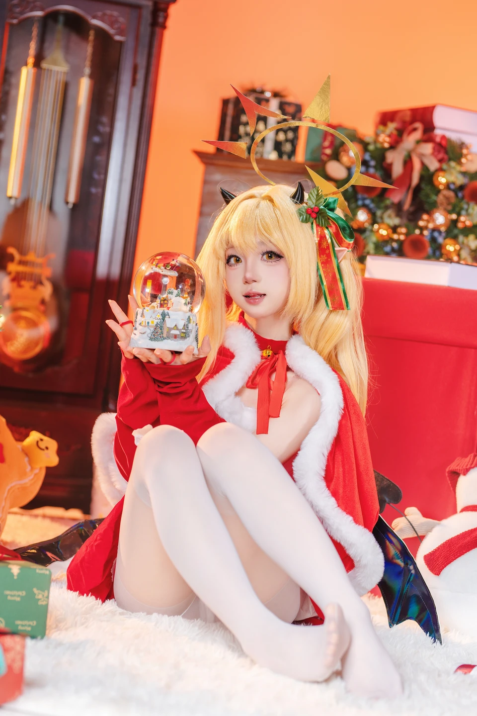 ran3 染三 - No.001 Christmas Ribbon Izumi (85 photos) - Ran3 (ran3) - Photo 8 of 85