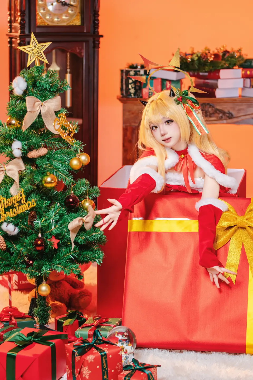 ran3 染三 - No.001 Christmas Ribbon Izumi (85 photos) - Ran3 (ran3) - Photo 10 of 85