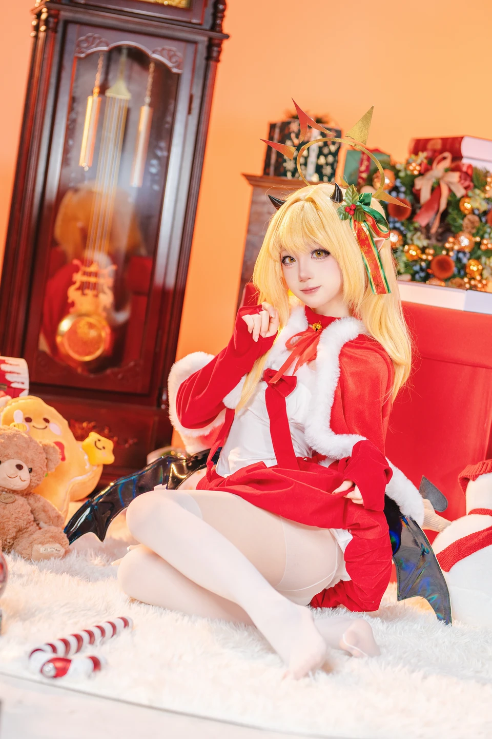 ran3 染三 - No.001 Christmas Ribbon Izumi (85 photos) - Ran3 (ran3) - Photo 13 of 85