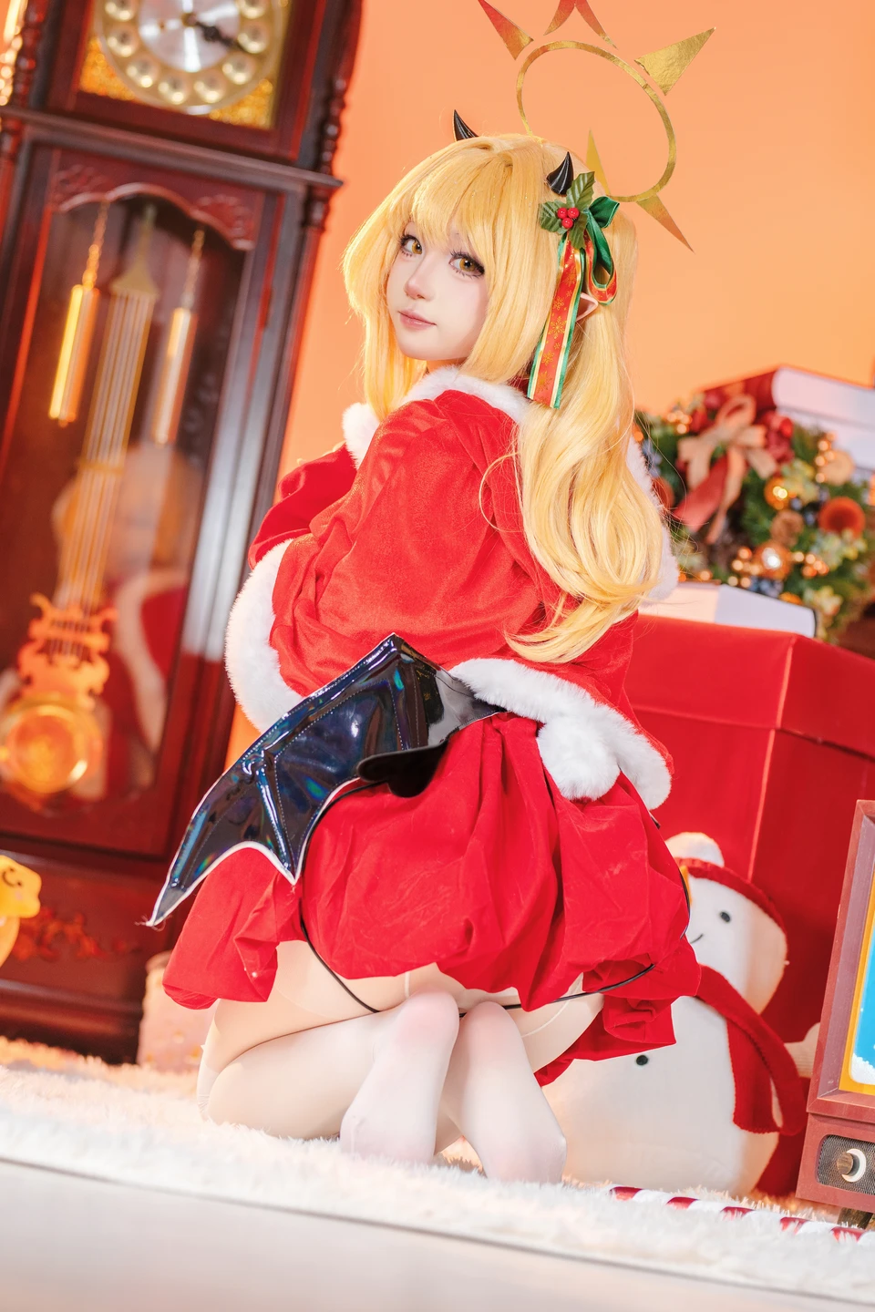 ran3 染三 - No.001 Christmas Ribbon Izumi (85 photos) - Ran3 (ran3) - Photo 14 of 85