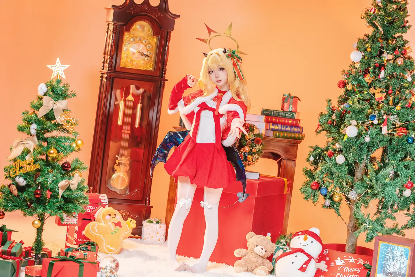 ran3 染三 - No.001 Christmas Ribbon Izumi (85 photos) - Ran3 (ran3) - Photo 16 of 85