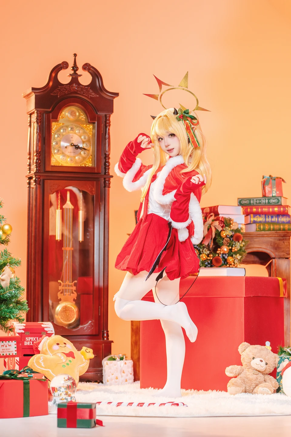 ran3 染三 - No.001 Christmas Ribbon Izumi (85 photos) - Ran3 (ran3) - Photo 17 of 85