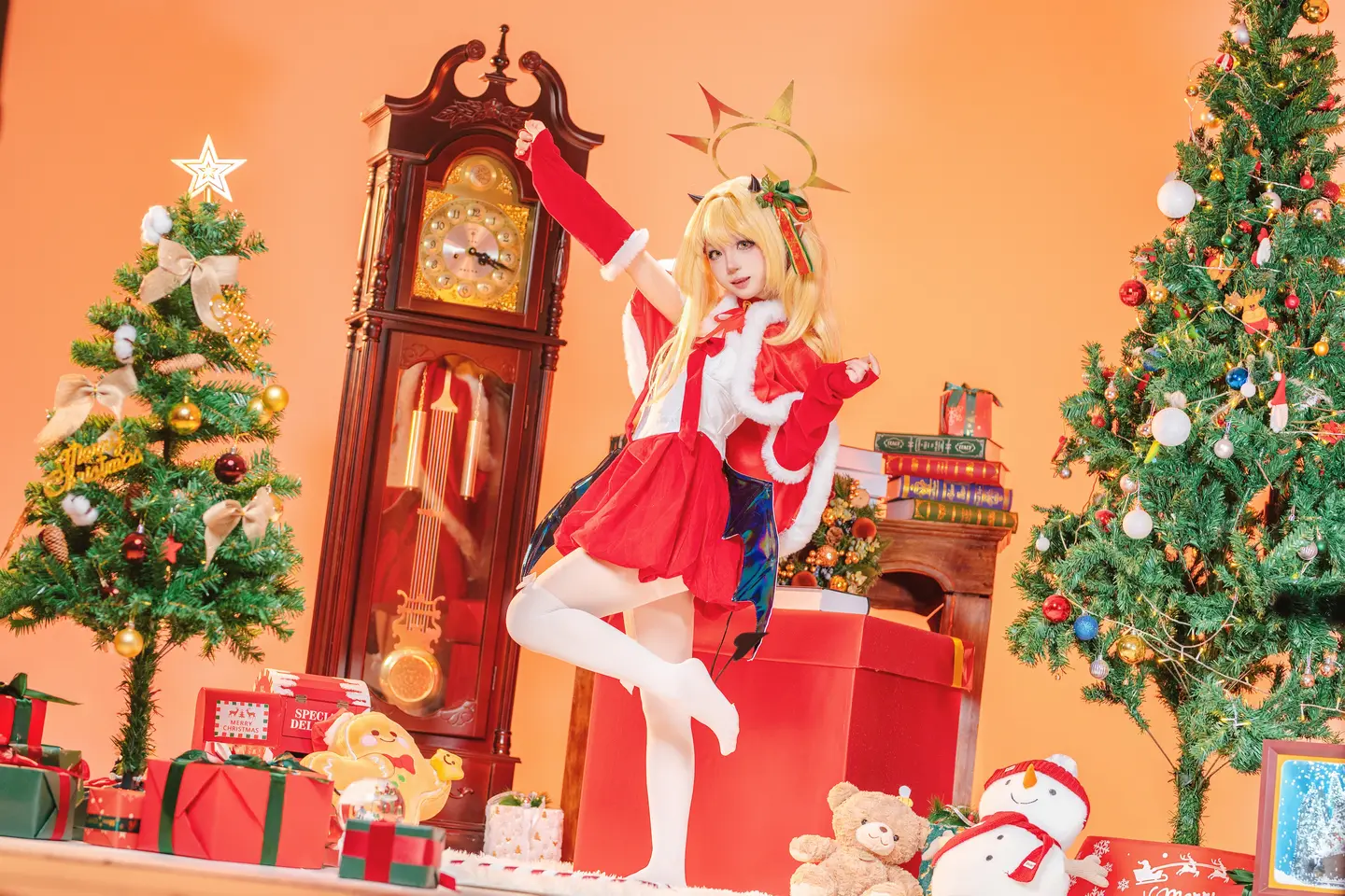 ran3 染三 - No.001 Christmas Ribbon Izumi (85 photos) - Ran3 (ran3) - Photo 18 of 85