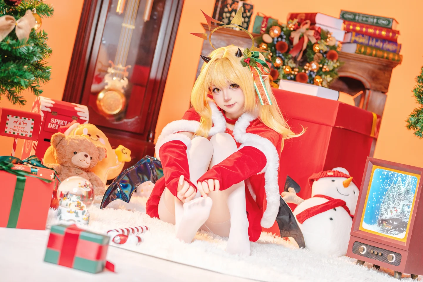 ran3 染三 - No.001 Christmas Ribbon Izumi (85 photos) - Ran3 (ran3) - Photo 20 of 85