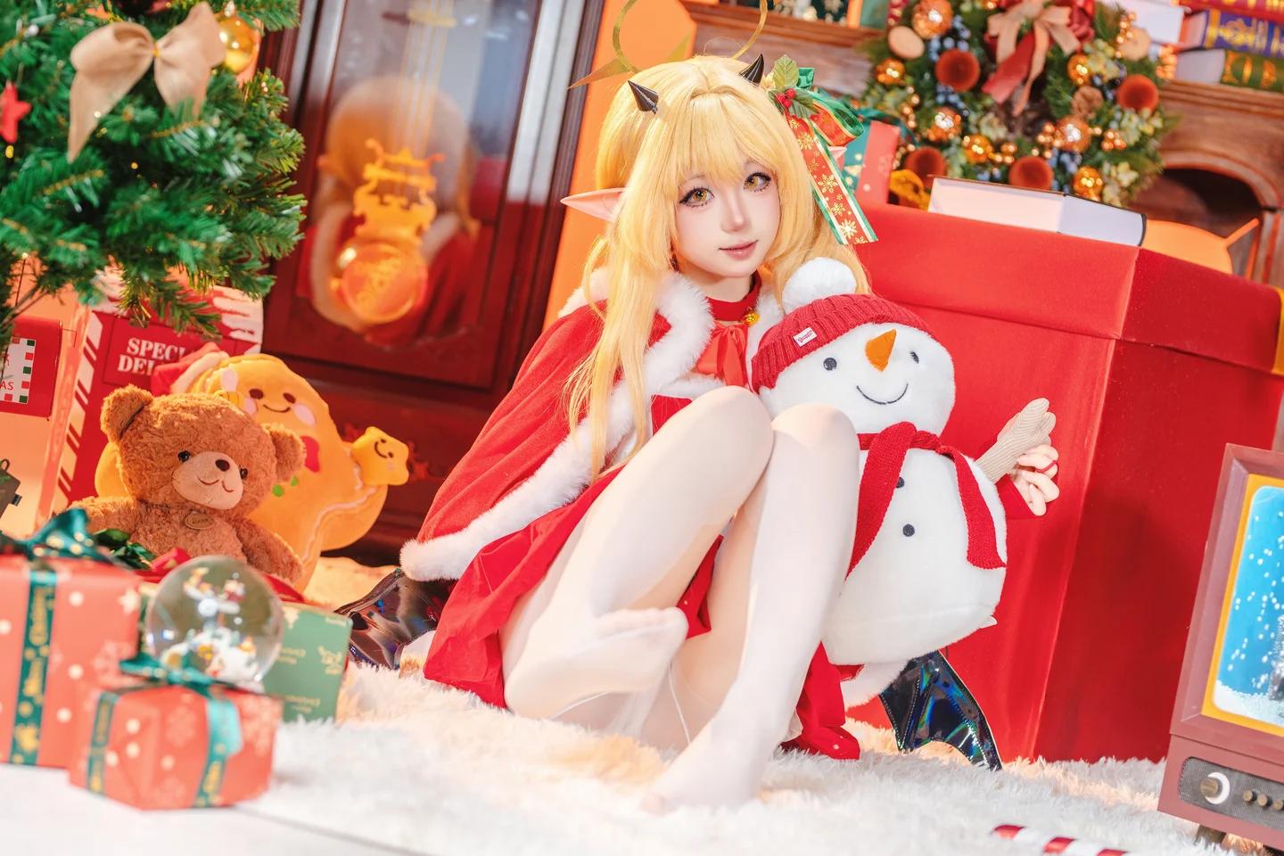ran3 染三 - No.001 Christmas Ribbon Izumi (85 photos) - Ran3 (ran3) - Photo 22 of 85