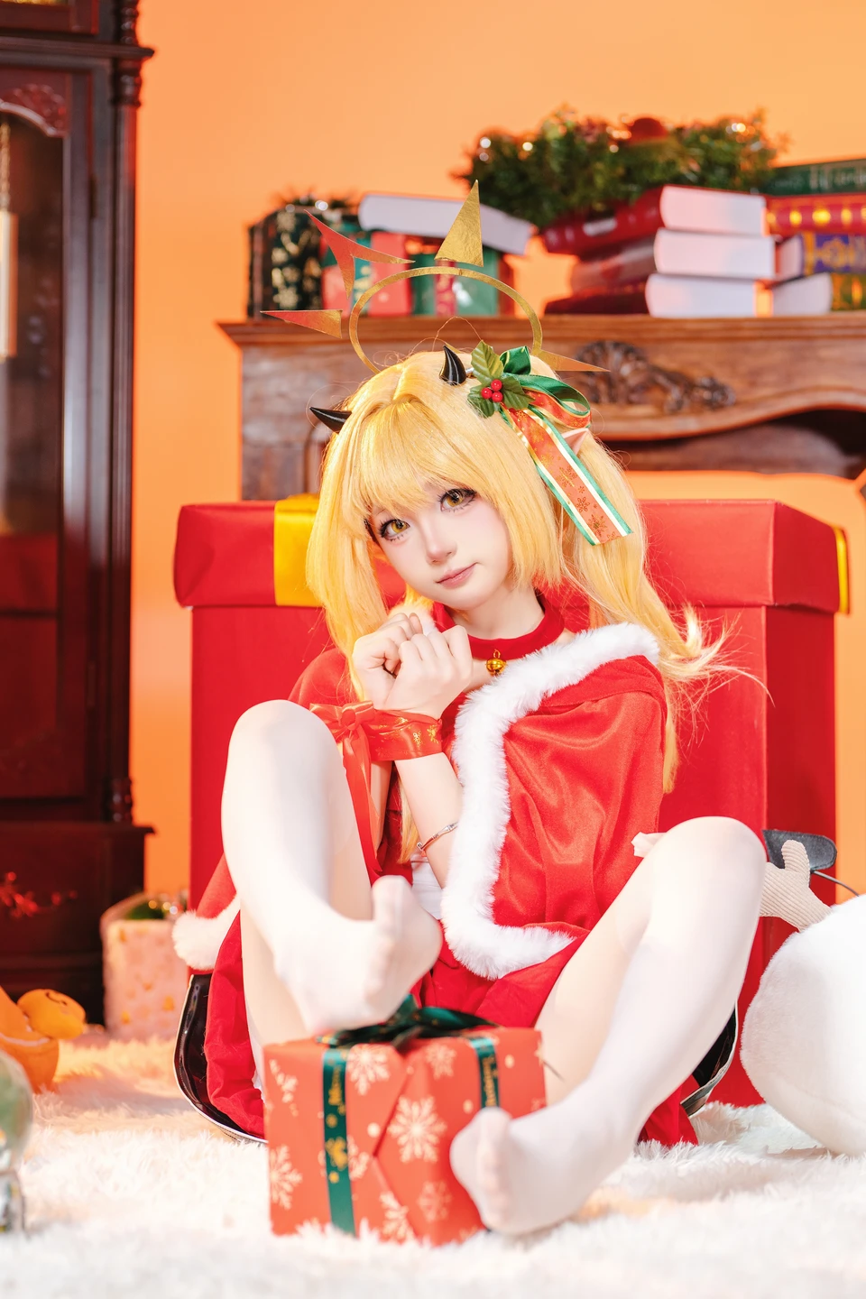ran3 染三 - No.001 Christmas Ribbon Izumi (85 photos) - Ran3 (ran3) - Photo 24 of 85