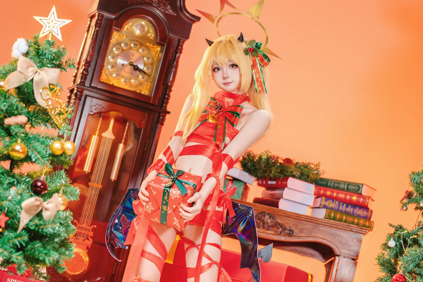 ran3 染三 - No.001 Christmas Ribbon Izumi (85 photos) - Ran3 (ran3) - Photo 29 of 85