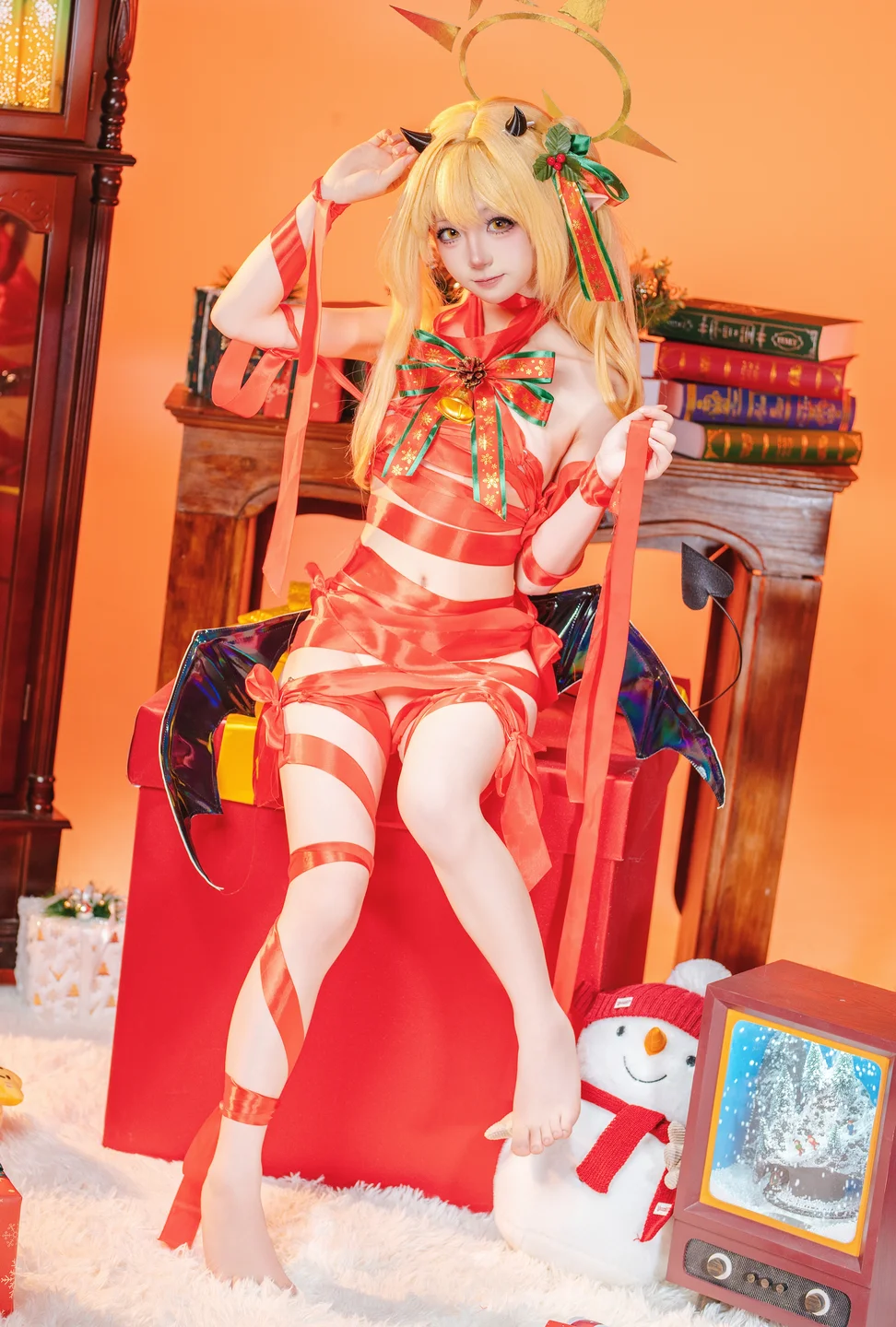 ran3 染三 - No.001 Christmas Ribbon Izumi (85 photos) - Ran3 (ran3) - Photo 45 of 85