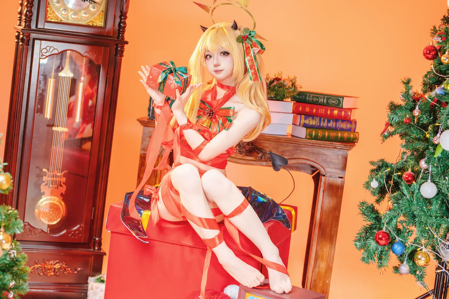 ran3 染三 - No.001 Christmas Ribbon Izumi (85 photos) - Ran3 (ran3) - Photo 49 of 85