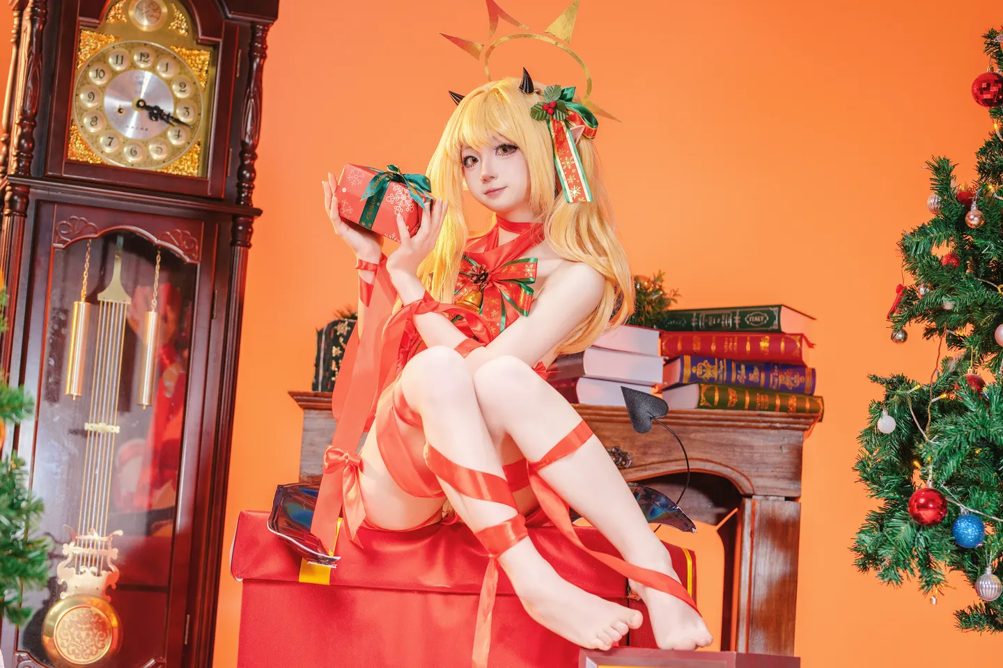 ran3 染三 - No.001 Christmas Ribbon Izumi (85 photos) - Ran3 (ran3) - Photo 50 of 85