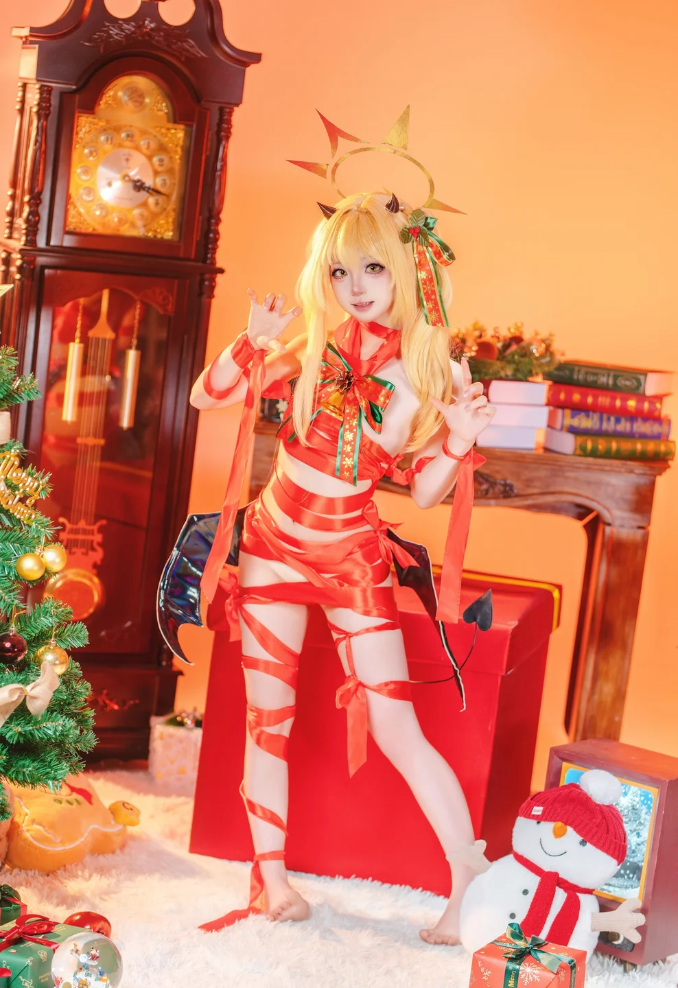 ran3 染三 - No.001 Christmas Ribbon Izumi (85 photos) - Ran3 (ran3) - Photo 52 of 85
