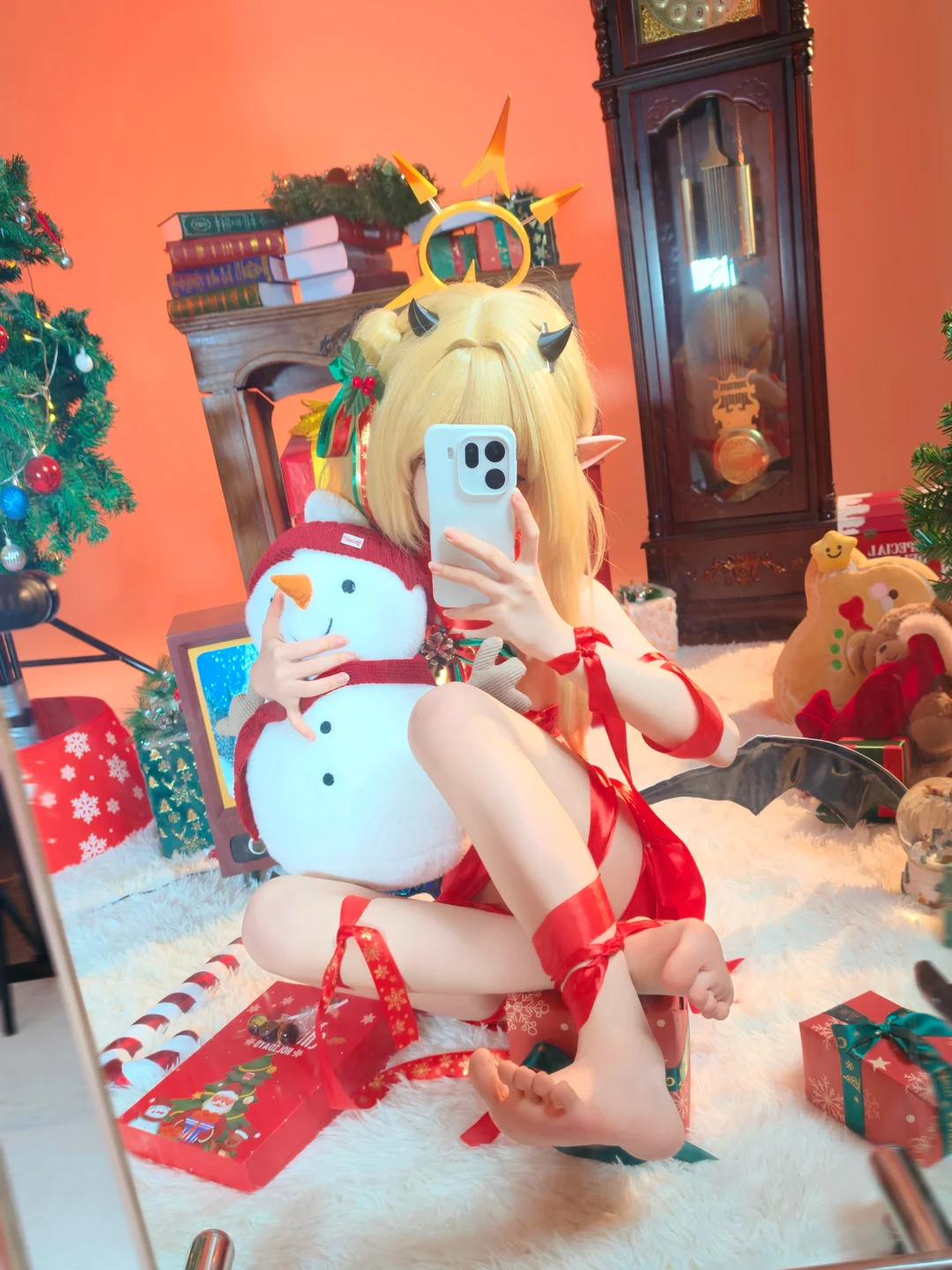 ran3 染三 - No.001 Christmas Ribbon Izumi (85 photos) - Ran3 (ran3) - Photo 66 of 85