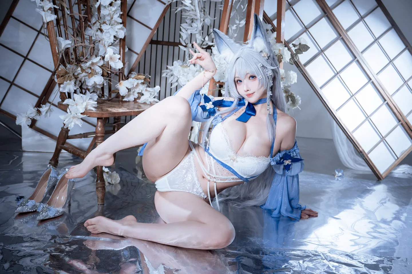 rioko凉凉子 - Azur Lane Shiranui Summer (37 photos) - Riokoliang Liang Zi (rioko凉凉子) - Photo 7 of 37