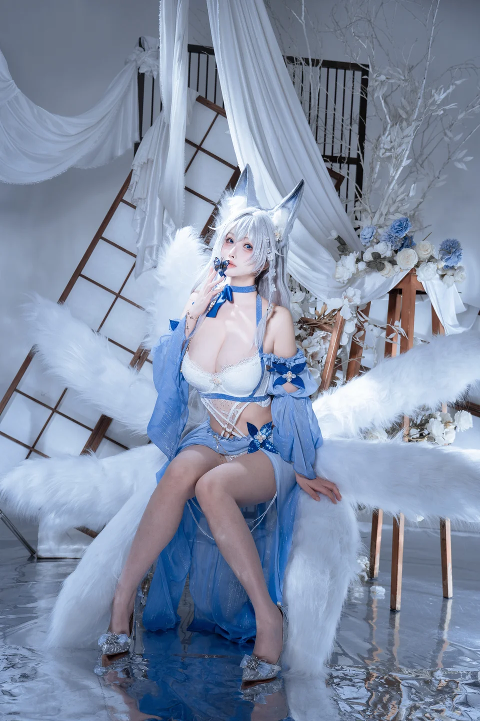 rioko凉凉子 - Azur Lane Shiranui Summer (37 photos) - Riokoliang Liang Zi (rioko凉凉子) - Photo 13 of 37