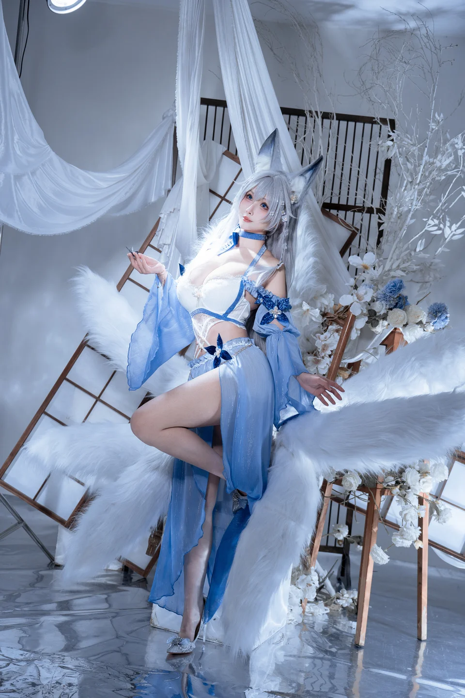 rioko凉凉子 - Azur Lane Shiranui Summer (37 photos) - Riokoliang Liang Zi (rioko凉凉子) - Photo 14 of 37