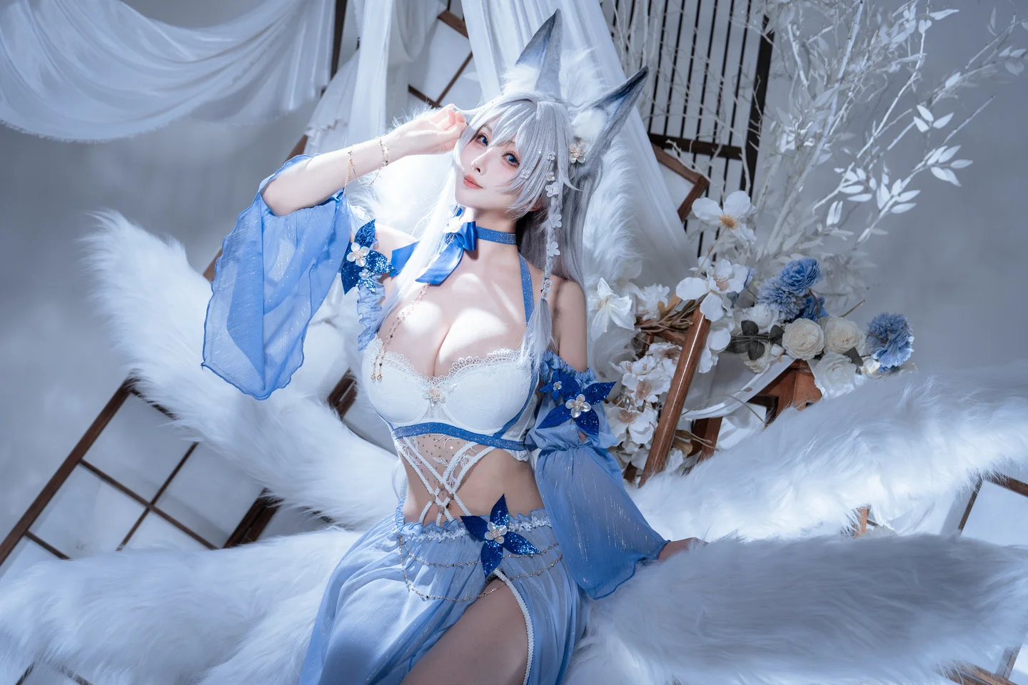 rioko凉凉子 - Azur Lane Shiranui Summer (37 photos) - Riokoliang Liang Zi (rioko凉凉子) - Photo 15 of 37