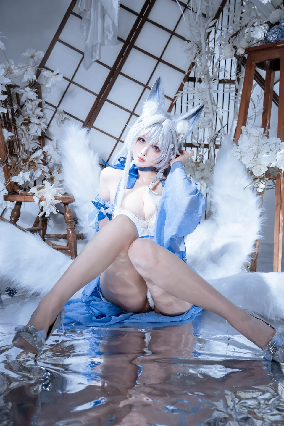 rioko凉凉子 - Azur Lane Shiranui Summer (37 photos) - Riokoliang Liang Zi (rioko凉凉子) - Photo 18 of 37