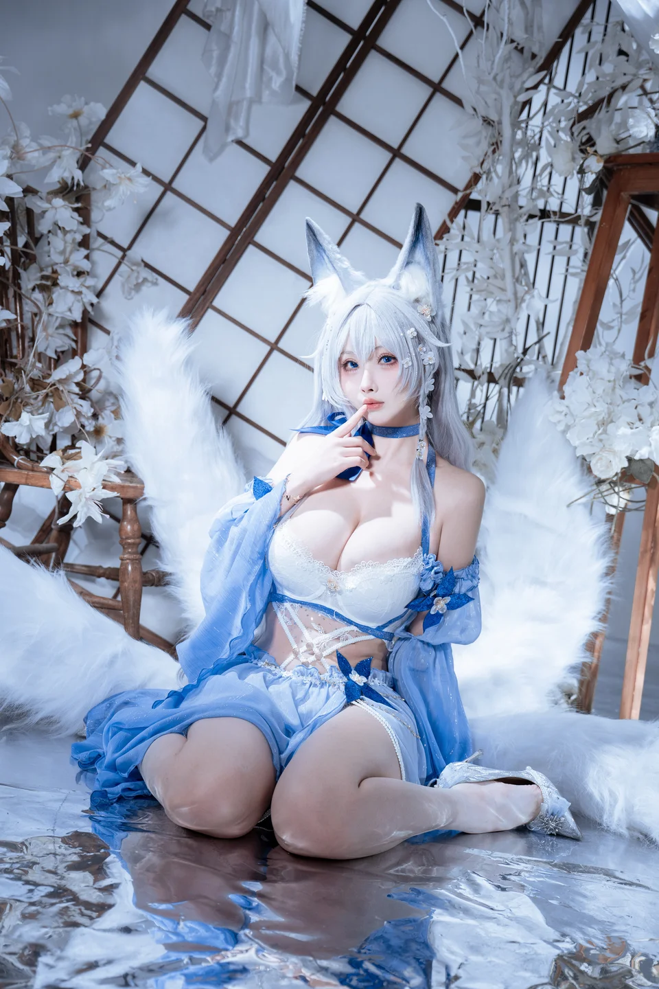 rioko凉凉子 - Azur Lane Shiranui Summer (37 photos) - Riokoliang Liang Zi (rioko凉凉子) - Photo 20 of 37