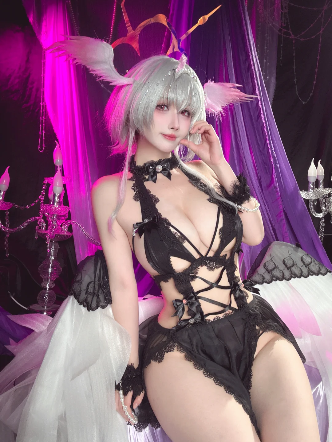 rioko凉凉子 Azur Lane Pearl Harbor - Angel of the Devil in the Castle (20 photos) - Riokoliang Liang Zi (rioko凉凉子) - Photo 4 of 20