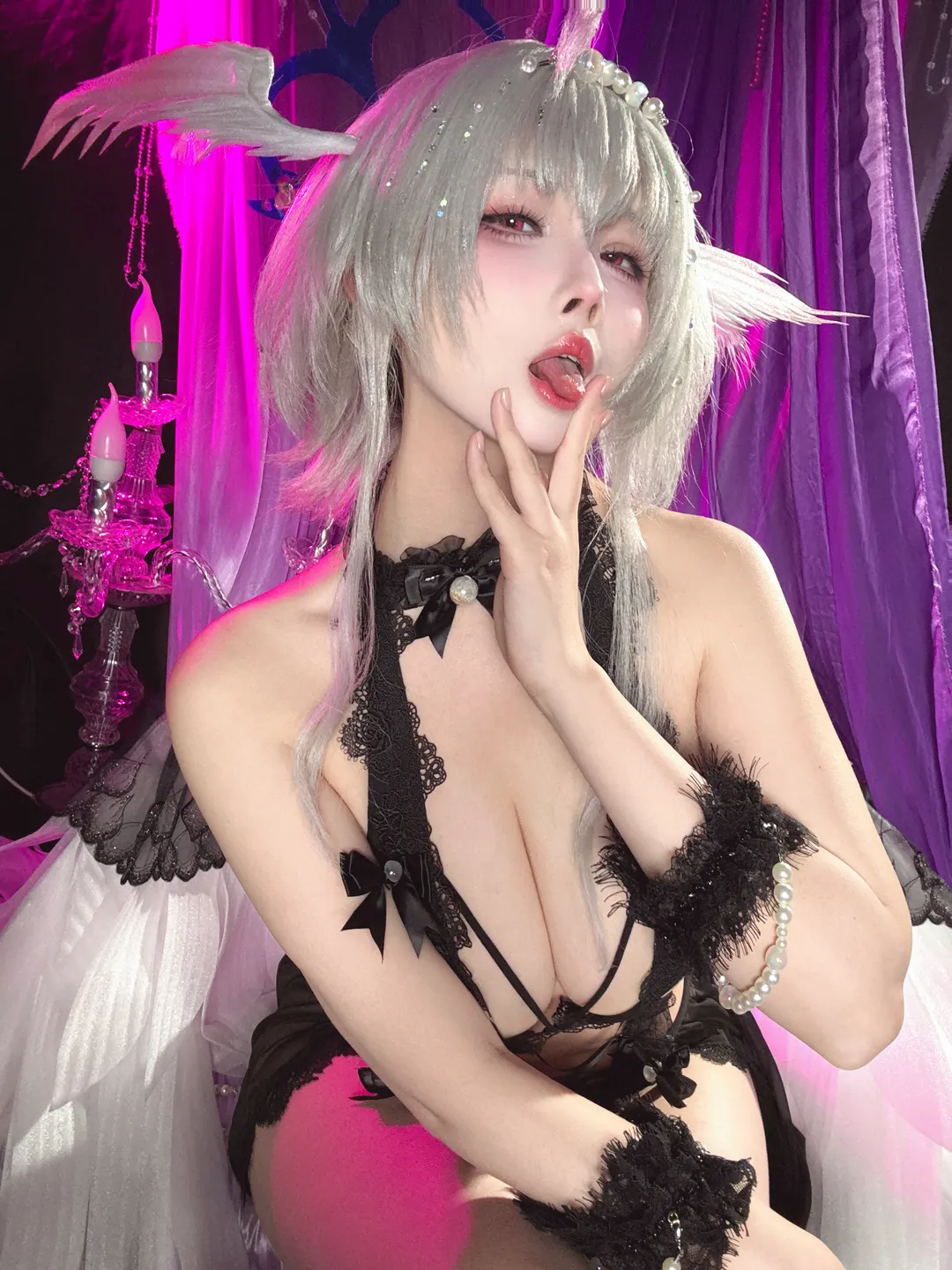 rioko凉凉子 Azur Lane Pearl Harbor - Angel of the Devil in the Castle (20 photos) - Riokoliang Liang Zi (rioko凉凉子) - Photo 7 of 20