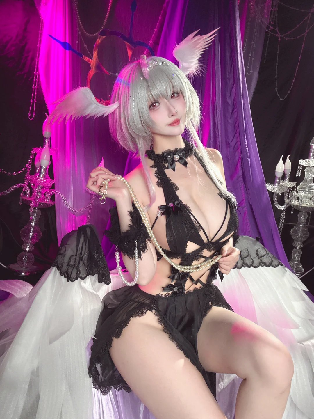 rioko凉凉子 Azur Lane Pearl Harbor - Angel of the Devil in the Castle (20 photos) - Riokoliang Liang Zi (rioko凉凉子) - Photo 19 of 20