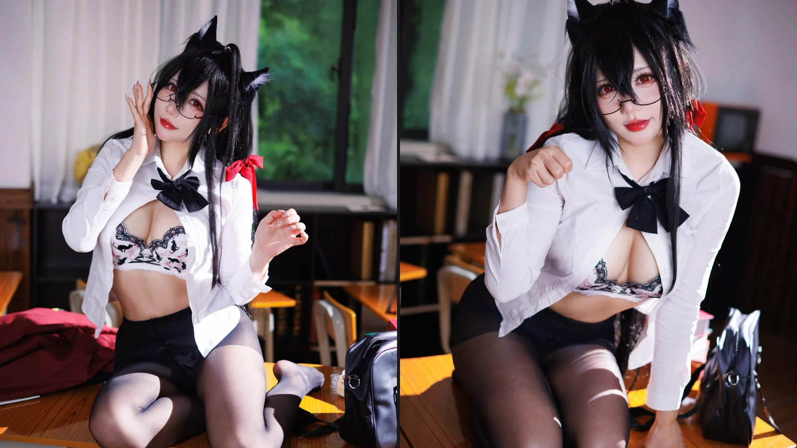 Coser@是一只熊仔吗 - No.045 大凤JK (50 photos)