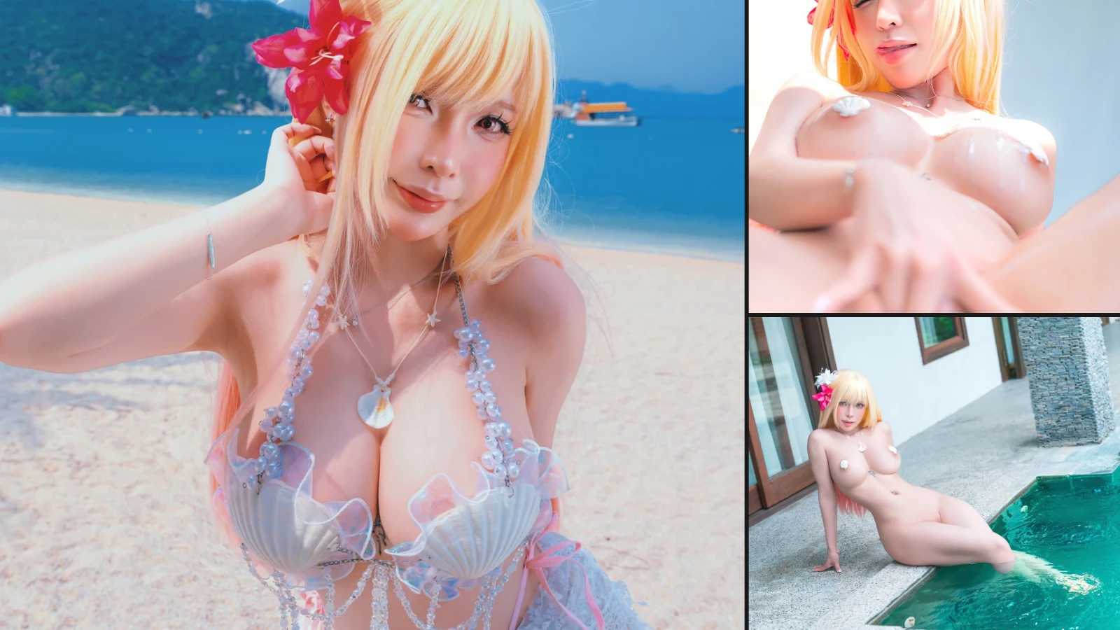 Coser@Umeko J - Marin Ocean Muse (101 photos + 12 videos)