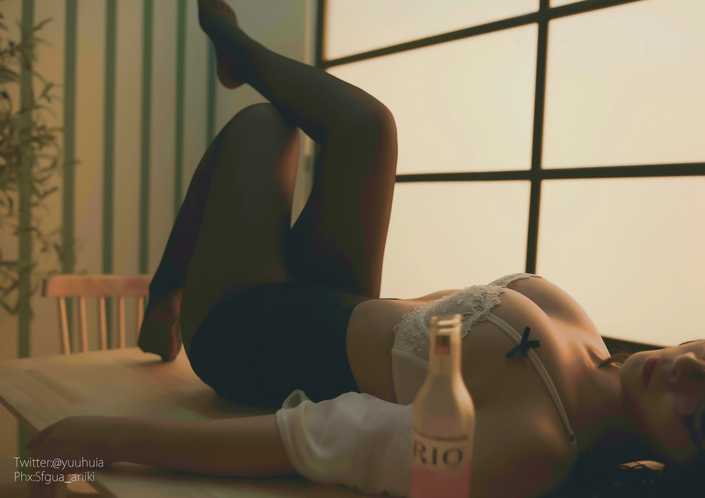 yuuhui玉汇 – NO.002 宿醉 (88 photos) - Yuuhuiyu Hui (yuuhui玉汇) - Photo 8 of 88