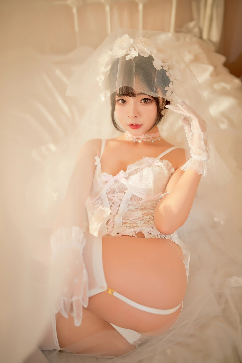 yuuhui – NO.004 Pure White Bride (60 photos) - Yuuhuiyu Hui (yuuhui玉汇) - Photo 39 of 60