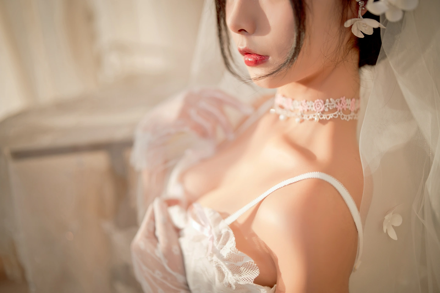 yuuhui – NO.004 Pure White Bride (60 photos) - Yuuhuiyu Hui (yuuhui玉汇) - Photo 50 of 60