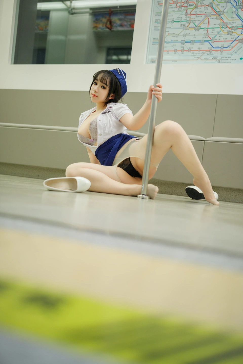 yuuhui玉汇 – NO.007 & Hu Tao Cat Train (164 photos) - Yuuhuiyu Hui (yuuhui玉汇) - Photo 31 of 164