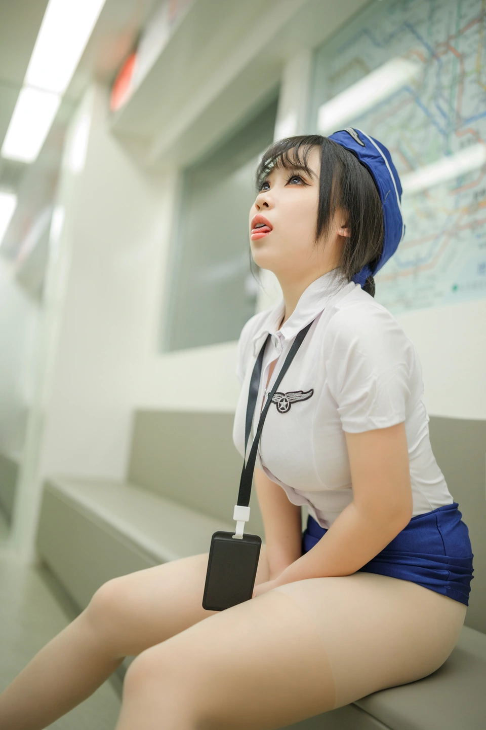 yuuhui玉汇 – NO.007 & Hu Tao Cat Train (164 photos) - Yuuhuiyu Hui (yuuhui玉汇) - Photo 36 of 164