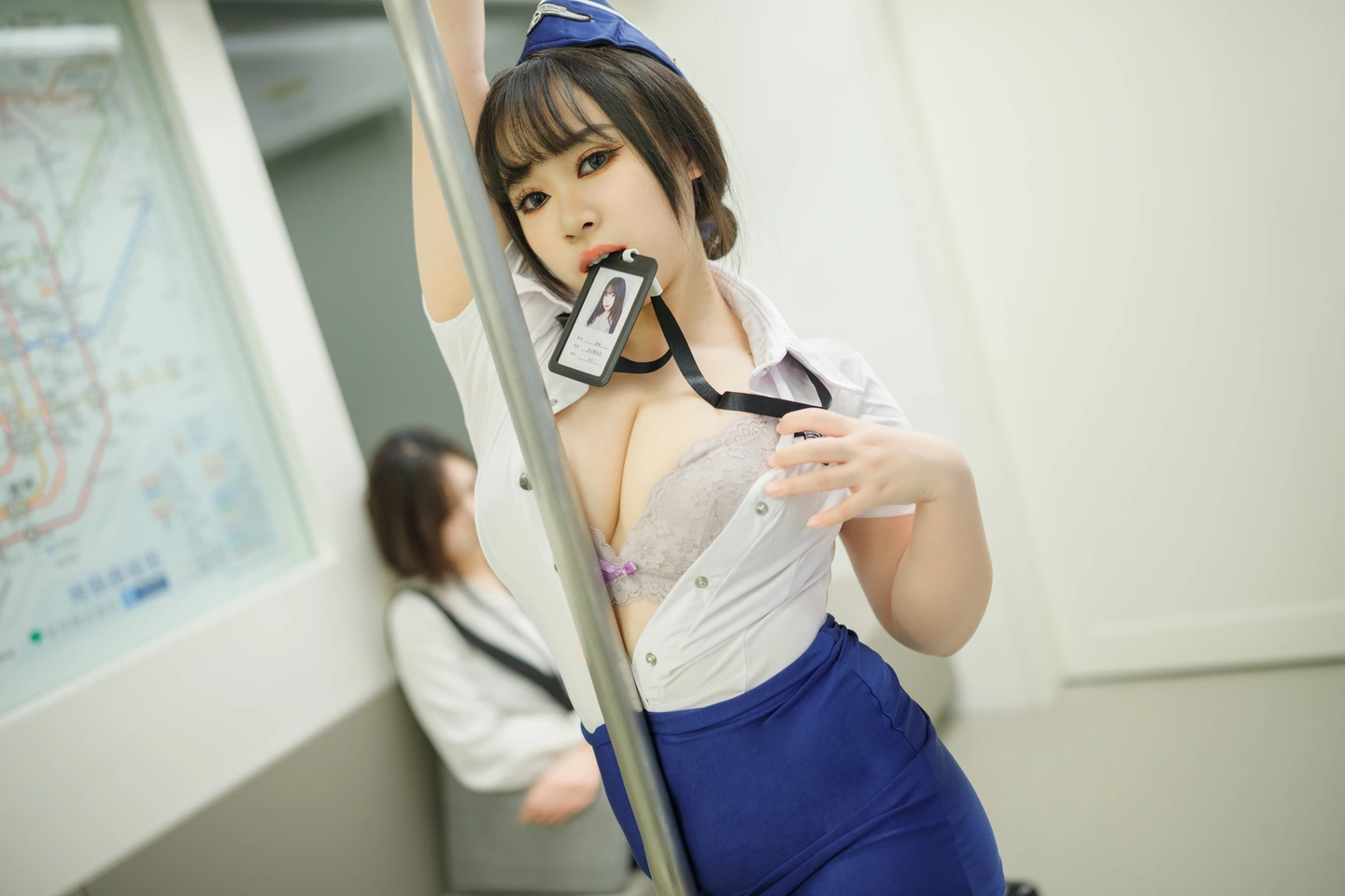 yuuhui玉汇 – NO.007 & Hu Tao Cat Train (164 photos) - Yuuhuiyu Hui (yuuhui玉汇) - Photo 47 of 164