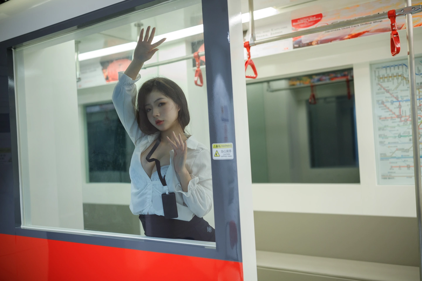 yuuhui玉汇 – NO.007 & Hu Tao Cat Train (164 photos) - Yuuhuiyu Hui (yuuhui玉汇) - Photo 61 of 164