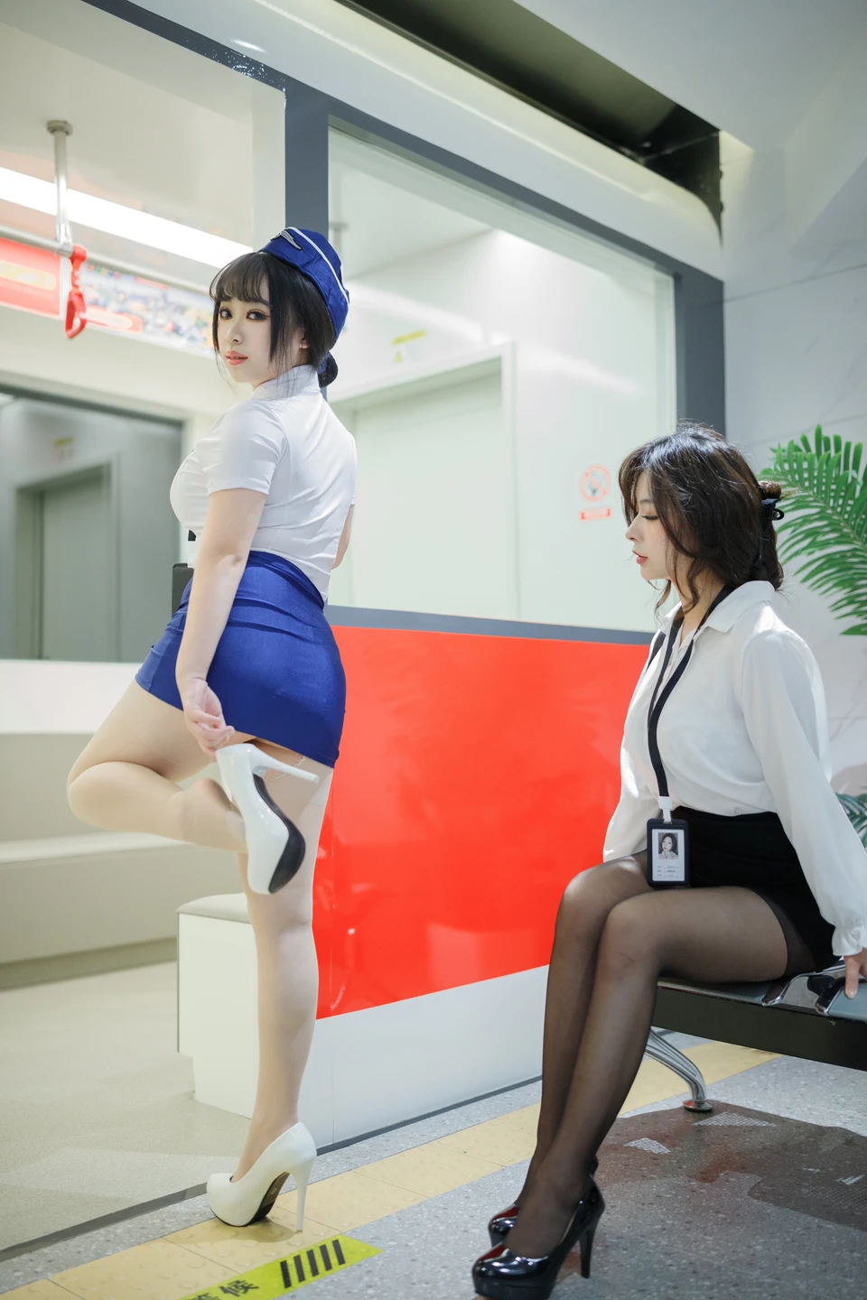 yuuhui玉汇 – NO.007 & Hu Tao Cat Train (164 photos) - Yuuhuiyu Hui (yuuhui玉汇) - Photo 148 of 164
