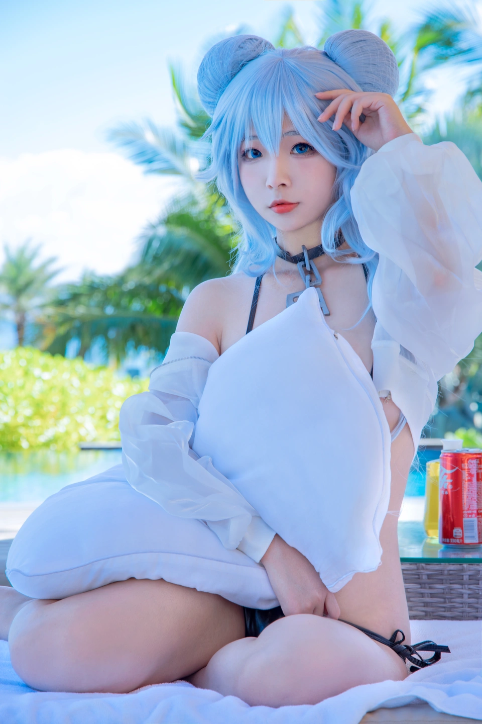 yuuhui玉汇 – NO.010 PA15 Swimsuit (27 photos) - Yuuhuiyu Hui (yuuhui玉汇) - Photo 11 of 27