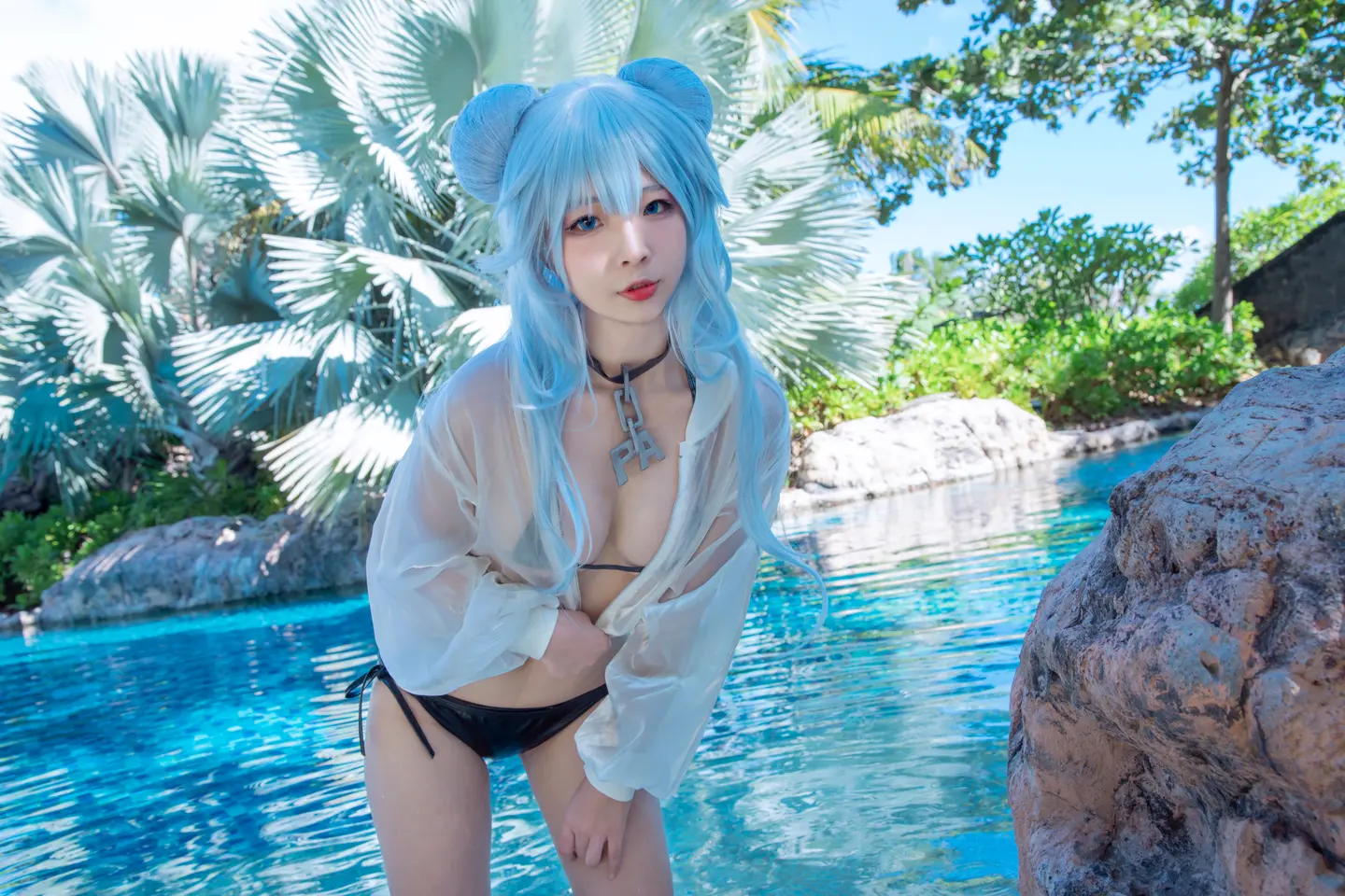 yuuhui玉汇 – NO.010 PA15 Swimsuit (27 photos) - Yuuhuiyu Hui (yuuhui玉汇) - Photo 18 of 27