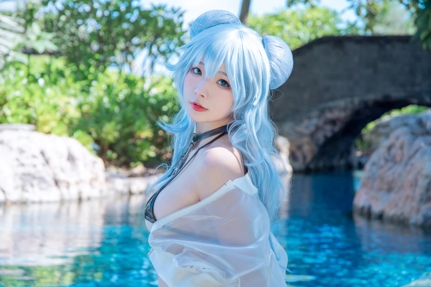 yuuhui玉汇 – NO.010 PA15 Swimsuit (27 photos) - Yuuhuiyu Hui (yuuhui玉汇) - Photo 19 of 27
