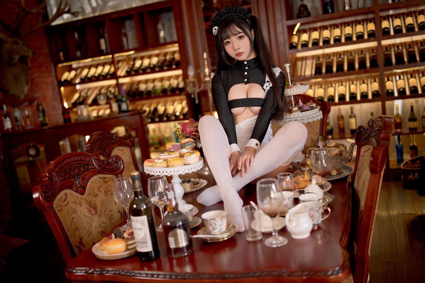 yuuhui玉汇 – NO.017 Panda Maid (82 photos) - Yuuhuiyu Hui (yuuhui玉汇) - Photo 35 of 82