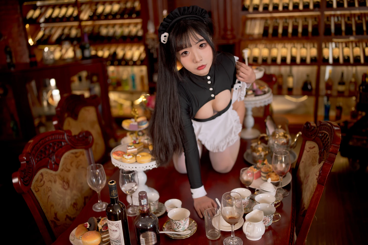yuuhui玉汇 – NO.017 Panda Maid (82 photos) - Yuuhuiyu Hui (yuuhui玉汇) - Photo 39 of 82