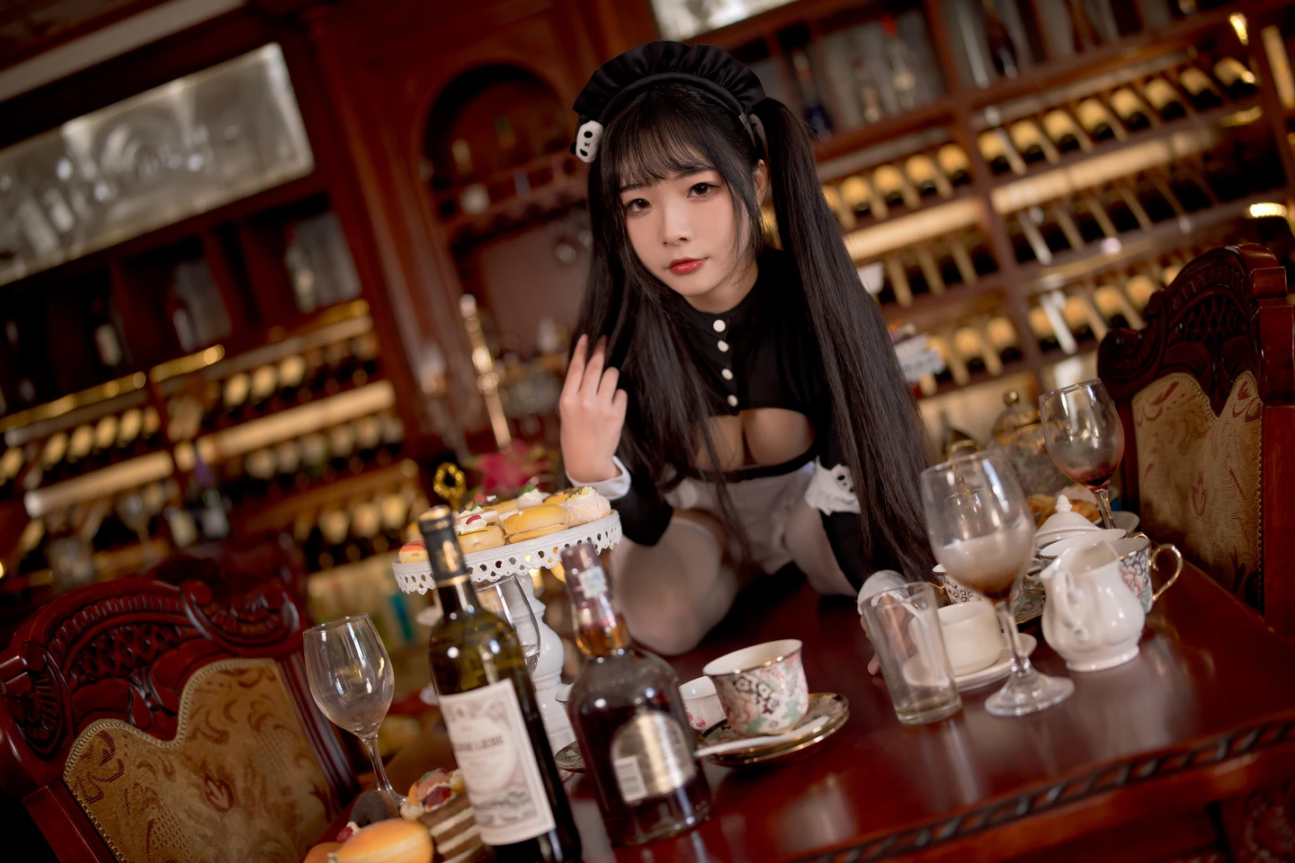 yuuhui玉汇 – NO.017 Panda Maid (82 photos) - Yuuhuiyu Hui (yuuhui玉汇) - Photo 40 of 82