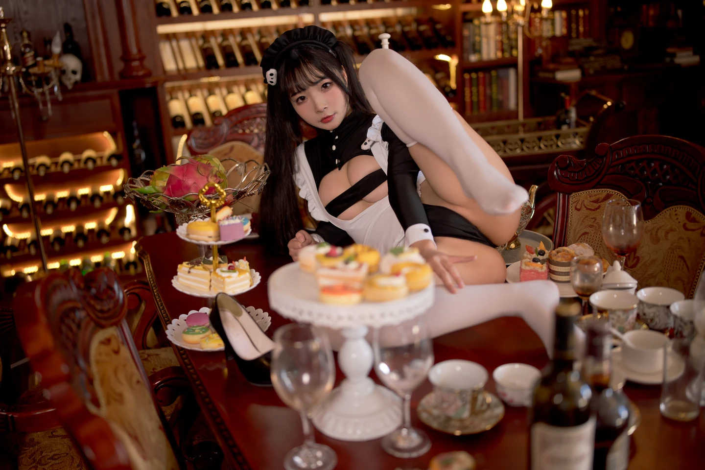 yuuhui玉汇 – NO.017 Panda Maid (82 photos) - Yuuhuiyu Hui (yuuhui玉汇) - Photo 42 of 82